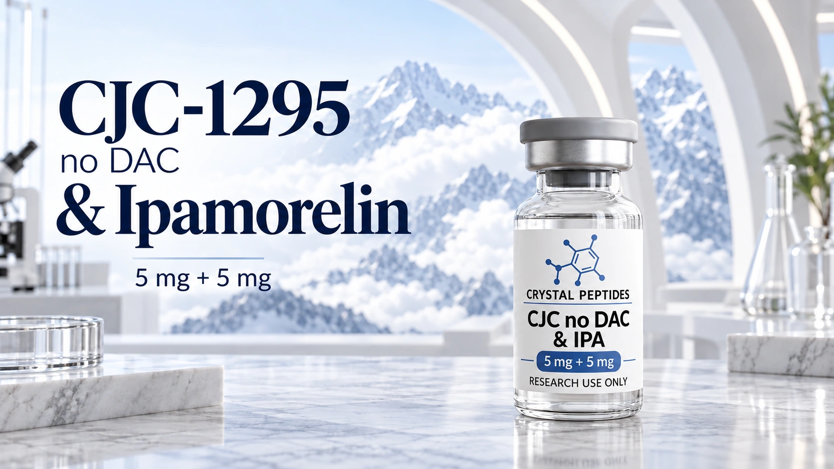 CJC-1295 i Ipamorelin: dva puta, a ne jedna dokazana kombinacija