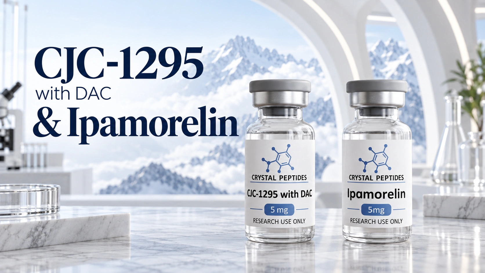 CJC-1295 i ipamorelin: istraživanje sekretagoga hormona rasta